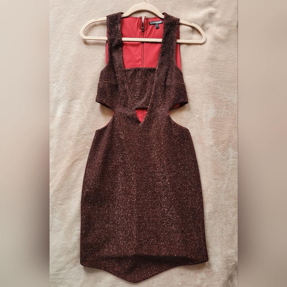 Express Bodycon Cut Out Dress